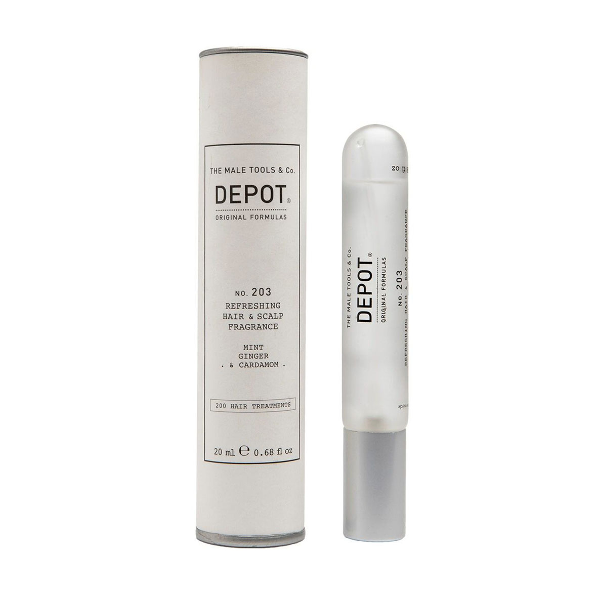 Освіжальний спрей для шкіри голови та волосся Depot 203 Refreshing Hair &amp; Scalp Fragrance, 20 мл