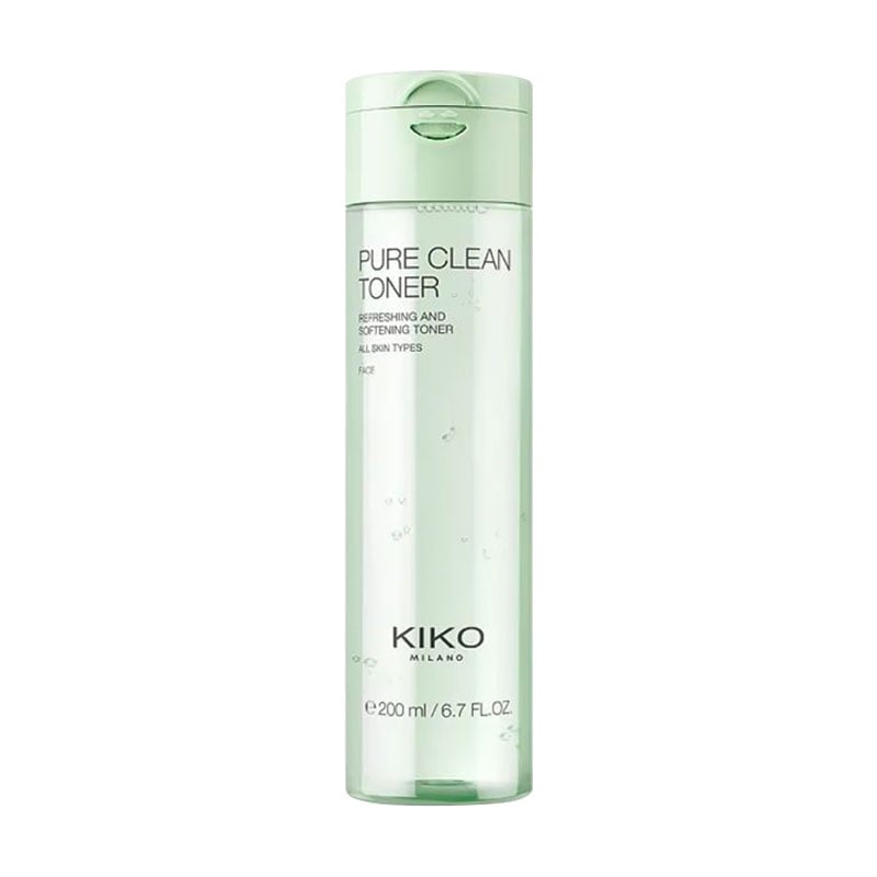 Освіжальний та пом'якшувальний тонер для обличчя Kiko Milano Pure Clean Toner, 200 мл